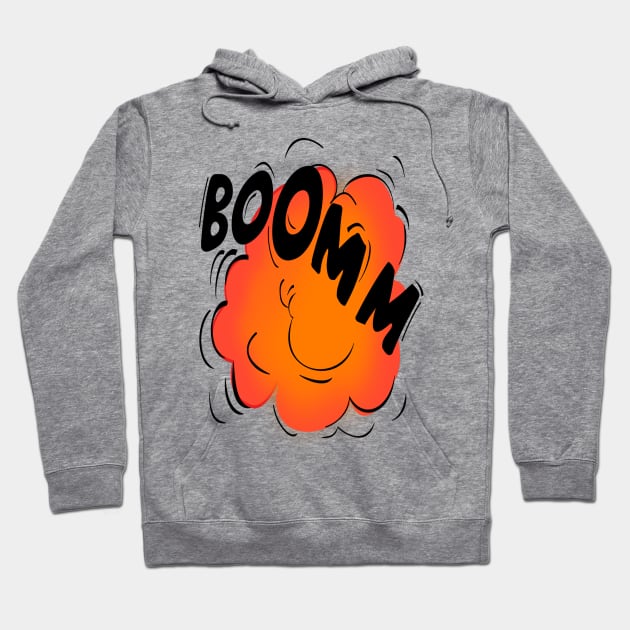 boom explosion Hoodie by hsmaile